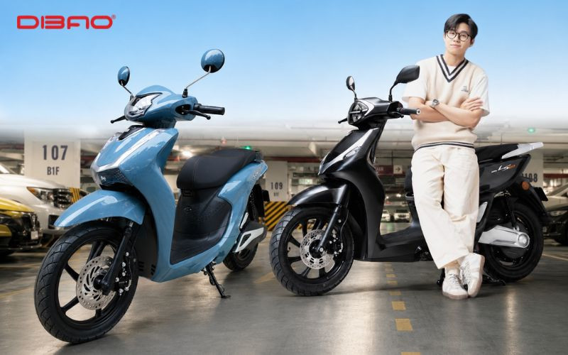 Xe máy điện giống SH - 2 mẫu DIBAO đáng mua hiện nay